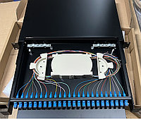 Оптический кросс ODF 1U-24-SC SC/UPC