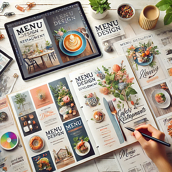Дизайн меню для кафе и ресторанов