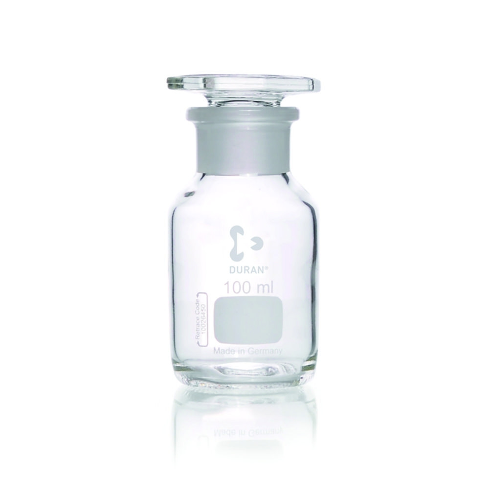 Склянка DURAN Group с широкой горловиной с пробкой, DURAN®