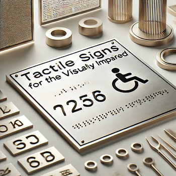Тактильные таблички со шрифтом Брайля
