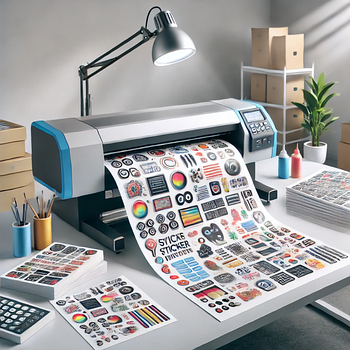 Печать наклеек