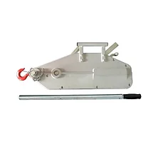 Монтажно-тяговая лебедка с крюком 0.8Т