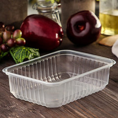 Контейнер пластиковый одноразовый «Южуралпак», КР-179, 750 мл, 17,9×13,2×5 см, прозрачный