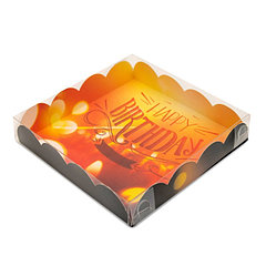 Коробочка для печенья, «Праздник», 15×15×3 см