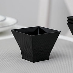 Форма пластиковая одноразовая для фуршета «Пагода», 90 мл, прозрачная