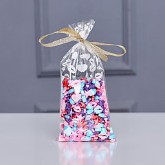 Пакет фасовочный БОПП, "Поцелуи" 9*19 см набор 50 шт