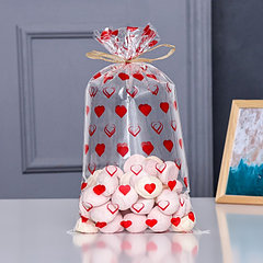 Пакет фасовочный БОПП, "Сердца" 20*35 см набор 50 шт