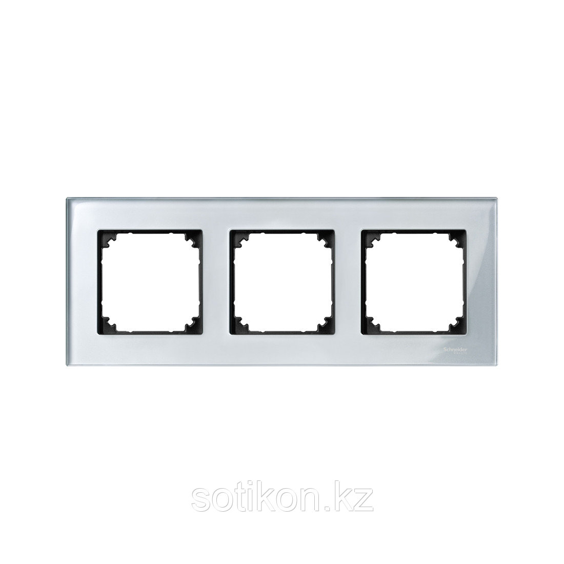 Рамка MERTEN MTN4030-3260 M-Elegance 3 поста стеклянная алмаз