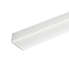 Уголок арочный 20×12 мм, 2.7 м белый