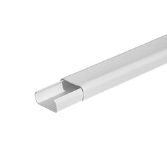 Кабель-канал «Деконика»с клеевым основанием, 001-G Белый глянцевый, 22×10 мм 2.2 м