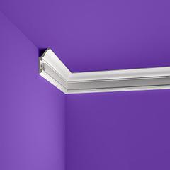 Карниз белый, 65×31×2000 мм