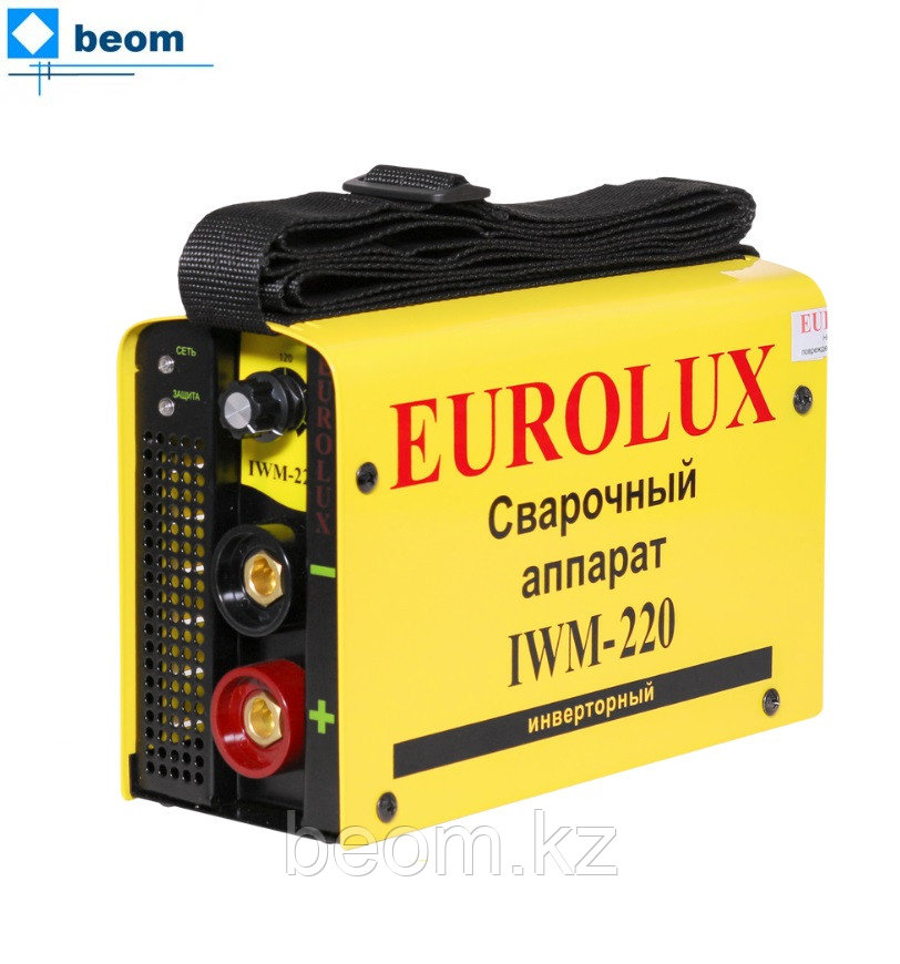 Cварочный аппарат EUROLUX IWM220 ( B 160 - 260 | 10 - 220А | Максимальный диаметр электрода MMA, мм 4)