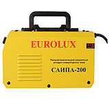Сварочный полуавтомат Eurolux САИПА-200 ( B 140 - 270 | 10 - 200А | Максимальный диаметр электрода MMA, мм 4), фото 5