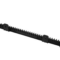 Зубчатая нейлоновая рейка толщиной 20 мм. L=1m.