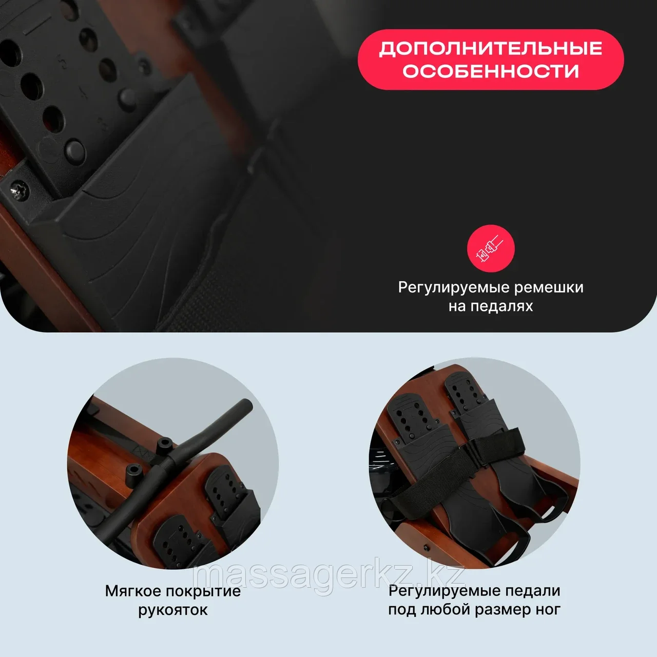 Гребной тренажер домашний SVENSSON BODY LABS WAVERUN, фото 1