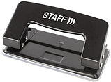 Дырокол металлический STAFF "EVERYDAY,", до 10 листов, без линейки, черный, 224647, фото 2