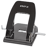 Дырокол металлический STAFF "Manager", до 30 листов, черный, фото 3