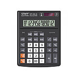 Калькулятор настольный STAFF PLUS STF-333 (200x154 мм), 12 разрядов, двойное питание, фото 2