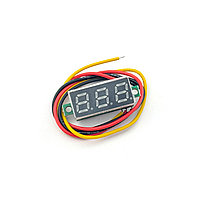 Модуль цифровой мини вольтметр 0-100 В
