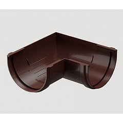 Угловой элемент желоба Döcke STANDARD, Коричневый, 120мм * 90˚