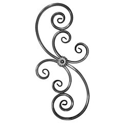 Балясина БП-5.1 металлическая для лестницы 360×720 мм