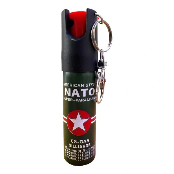 Газовый баллончик для самообороны (аэрозольный) NATO - 20 мг.