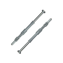 Дюбель-гвоздь "Росдюбель" RDR, рамный, полиамидный, потайная манжета, 10х140 мм, 50 шт