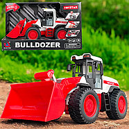 666-62P Экскаватор погрузчик 2 функции Bulldozer 36*21см, фото 2