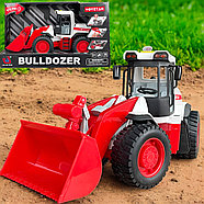 666-62P Экскаватор погрузчик 2 функции Bulldozer 36*21см, фото 3