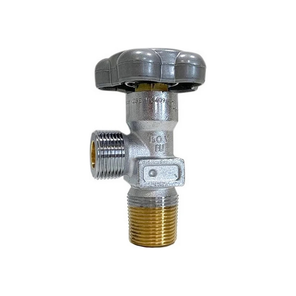 Вентиль CAVAGNA (Италия) с клапаном остат. давления для газ.баллона: углекислота, азот, гелий, аргон, кислород - фото 1 - id-p122140066