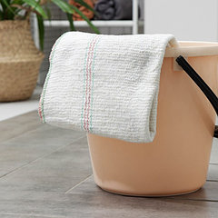 Тряпка для мытья пола Доляна, с отверстием для швабры, вискоза-ХПП, с оверлоком, 50×80 см, плотность ...