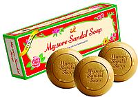 Мыла Майсор Сандал Mysore Sandal Soap (3 штуки по 150 грамм)