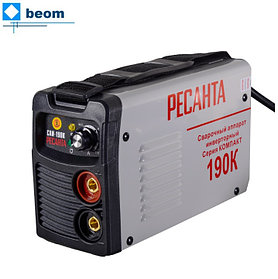 Сварочный аппарат Ресанта САИ 190К ( B 140 - 240 | 10 - 190А | Максимальный диаметр электрода MMA, мм 5)
