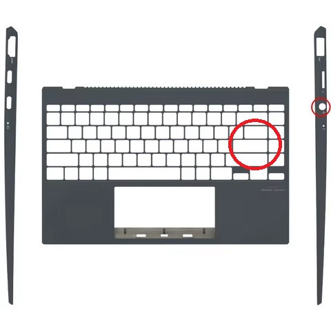 Корпус C часть Топкейс для Asus ZenBook 14 UX425 UX425E UX425EA UX425J UX425JA, фото 1