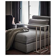 Стол подставка для ноутбука ВИТШЁ белый ИКЕА, IKEA, фото 4