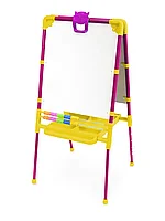 Мольберт двусторонний Растущий для детей от 3 лет сиреневый