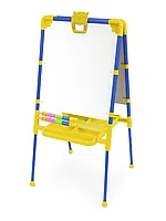 Мольберт двусторонний Растущий для детей от 3 лет синий