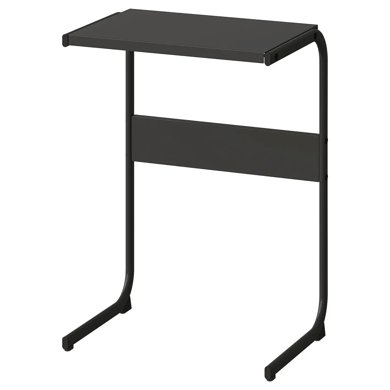 Стол приставной БРУКСВАРА, антрацит, 42x30 см ИКЕА, IKEA