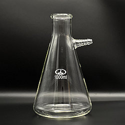 Колба 1-1000, с тубусом (Бунзена), ТС