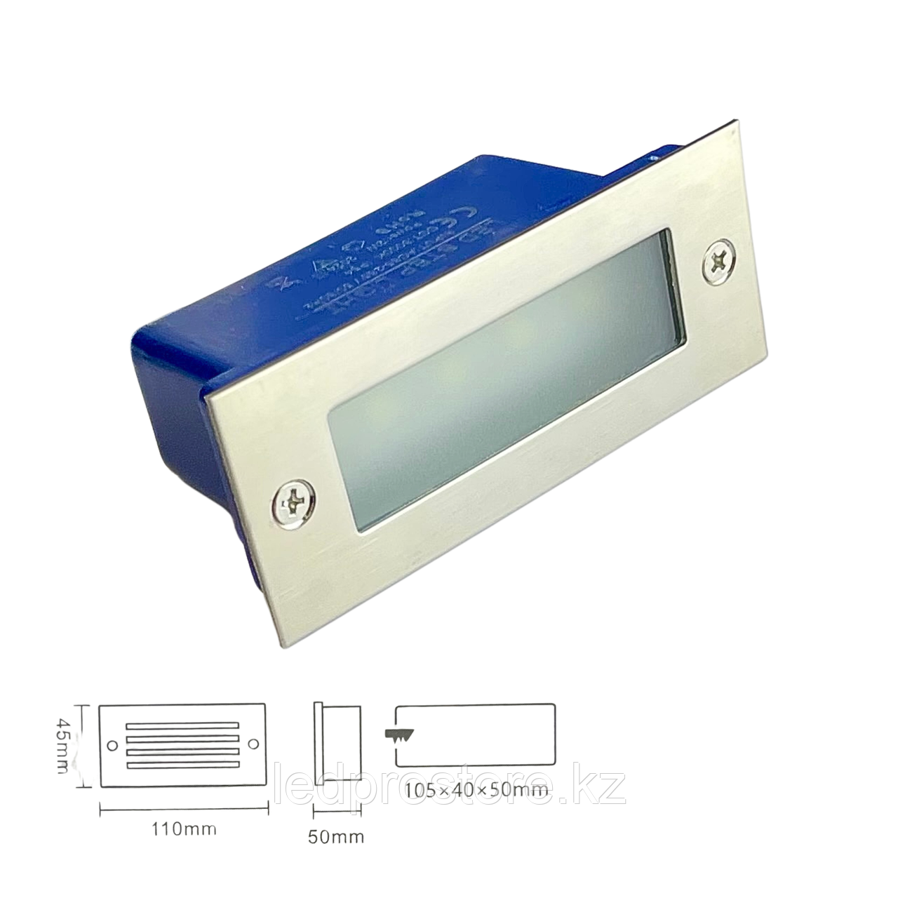 Step Light SG-010 без датчика движения 220v— для освещения лестниц, фасадов и террас.