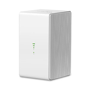 Маршрутизатор, Mercusys, MB110-4G, 802.11b/g/n, N300, 1 × LAN/WAN 10/100 Мбит/с, 1 × порт LAN 10/100 Мбит/с, 2 порта для подключен, фото 1