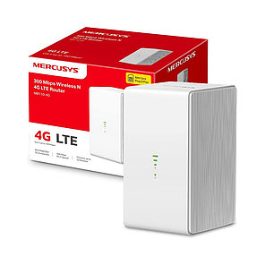 Маршрутизатор, Mercusys, MB110-4G, 802.11b/g/n, N300, 1 × LAN/WAN 10/100 Мбит/с, 1 × порт LAN 10/100 Мбит/с, 2 порта для подключен, фото 4