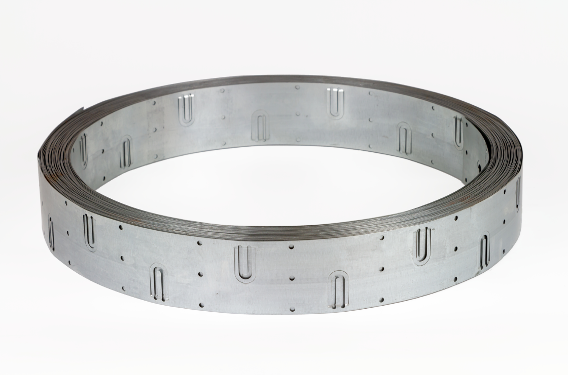 Лента двойная специальная РБ 50 оцинкованная, (0,065 х 25м)