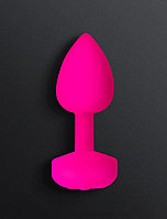 Gvibe Gplug Small - Инновационная маленькая дизайнерская пробка с вибрацией, 8х2.8 см (розовая)