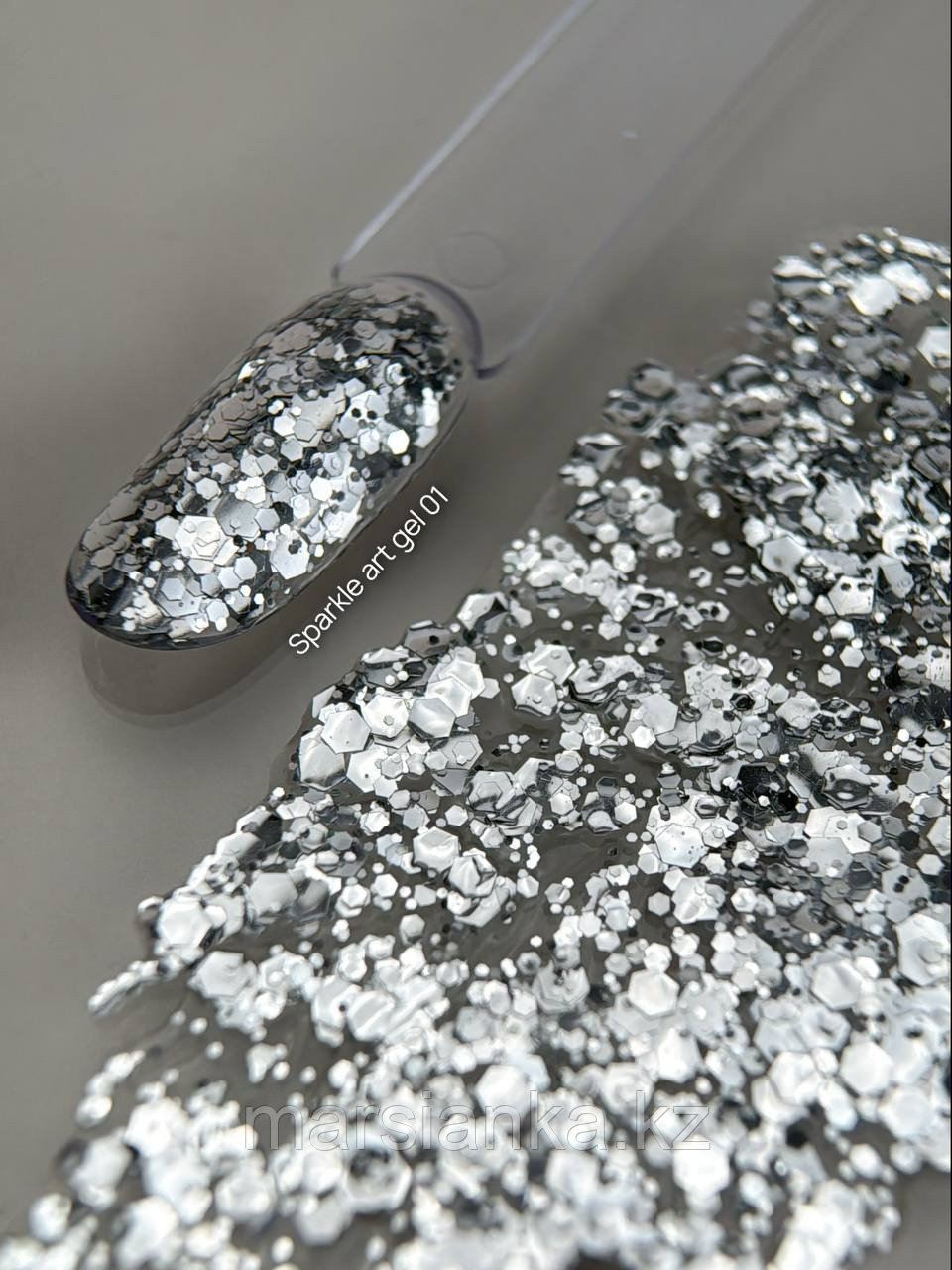 Sparkle art gel Galaxy 01, 5гр, фото 1
