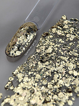 Sparkle art gel Galaxy 02, 5гр