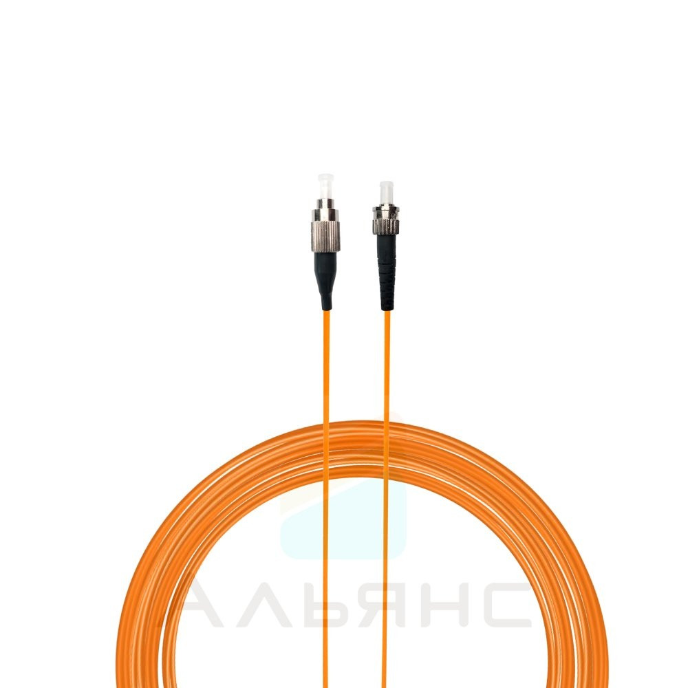 Патчкорд LC/UPC-LC/UPC   2мм MM 62,5/125 OM1 Simplex - 2 м
