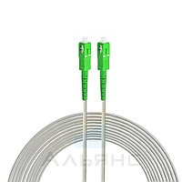 Оптический Drop pathcord SC/APC -SC/APC SM (9/125)  LSZH белый - 10 м