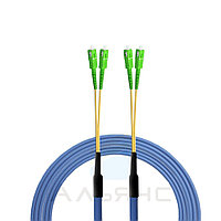 Патчкорд SC/APC-SC/APC Armoured SM 9/125 Duplex - 1 м