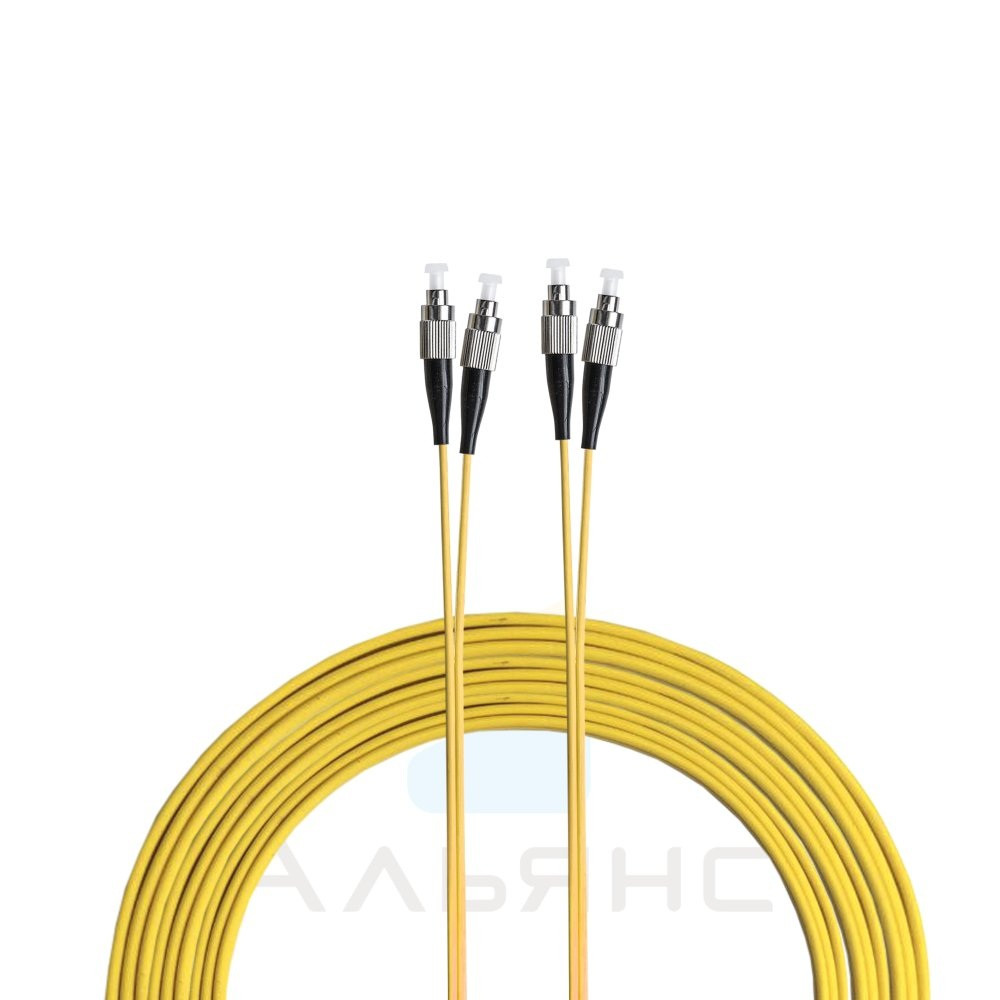 Патчкорд FC/UPC-FC/UPC  2мм SM 9/125 Duplex - 1 м